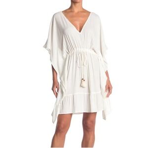 Maaji White Kaftan / Cover Up / Dress